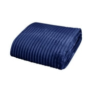 VOTRUDI Chunky Weighted Throw Blanket,Winter Fall Plush Blankets and Throws Full Size on Clearance,Heavy,Throw Blankets For Sofa,Living,Bed,Outdoor,Navy